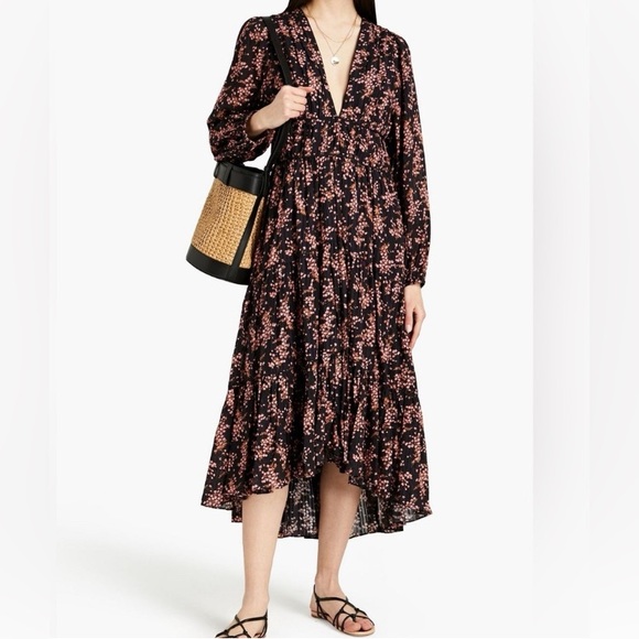 Ulla Johnson Joan Dress- Jet - Picture 3 of 10